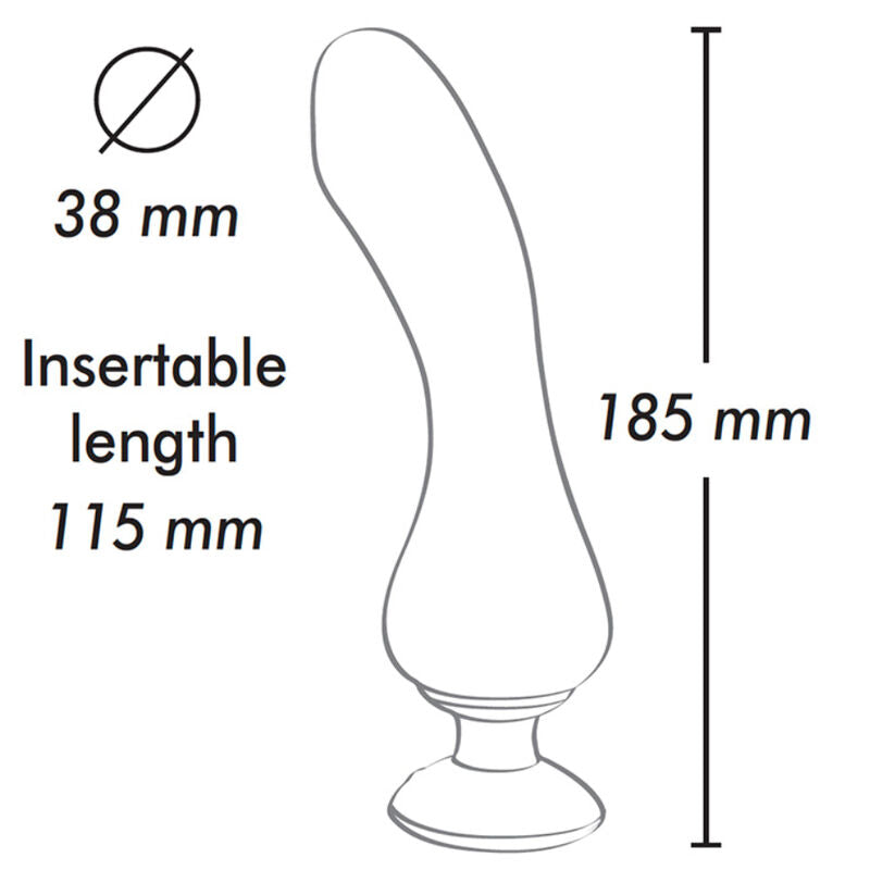 Massaggiatore intimo SANYA — 10 funzioni, 5 intensità — Impermeabile — Viola — Shunga