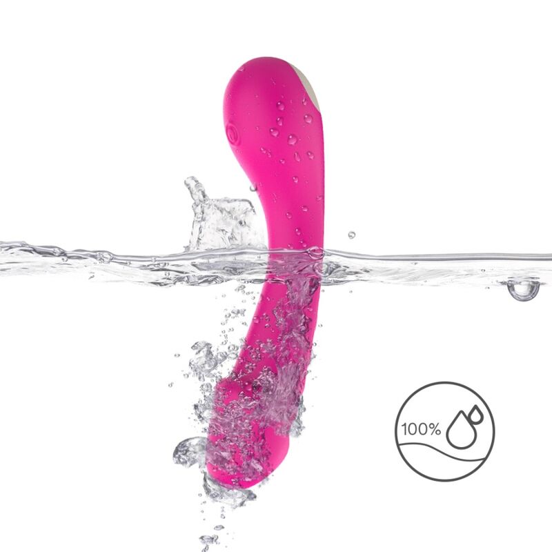 Vibratore in silicone per punto G fucsia | 18,3 cm x 4,0 cm | ARMONY