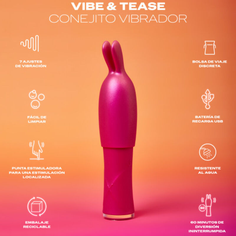 DUREX - VIBRATORE TOY VIBE & TEASE