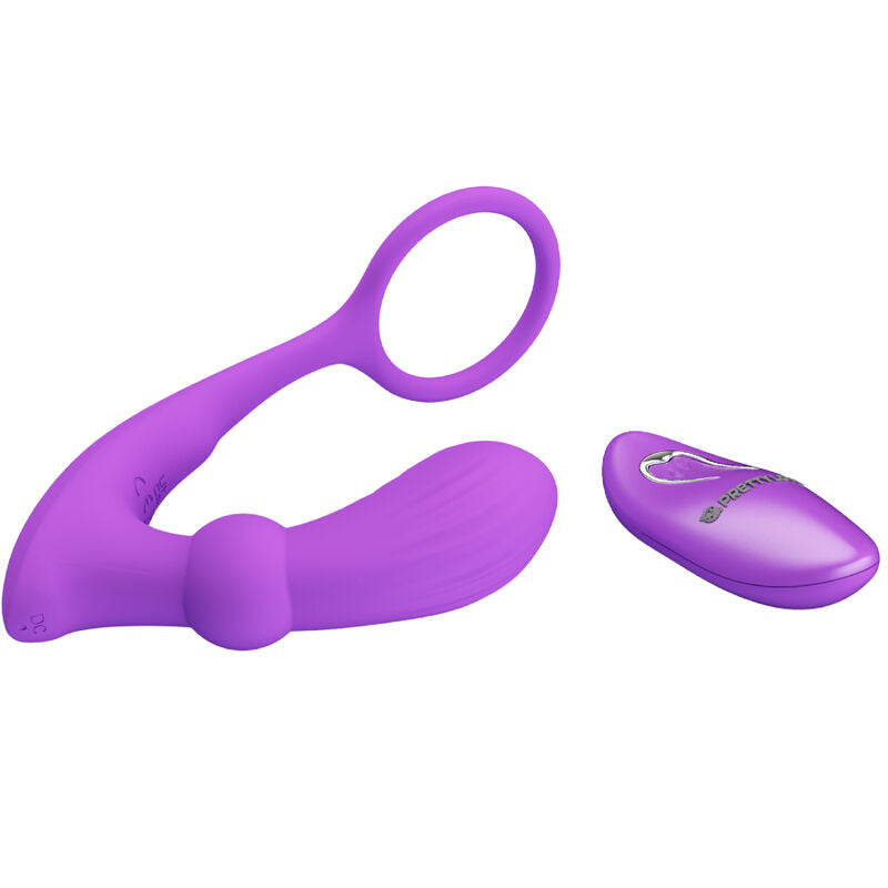 PRETTY LOVE - ANELLO ANALE E VIBRATORE WARREN VIOLET