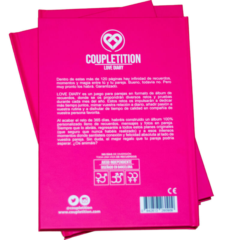 COUPLETITION - ALBUM DIARIO D'AMORE DI RICORDI E DESIDERI PER UNA COPPIA