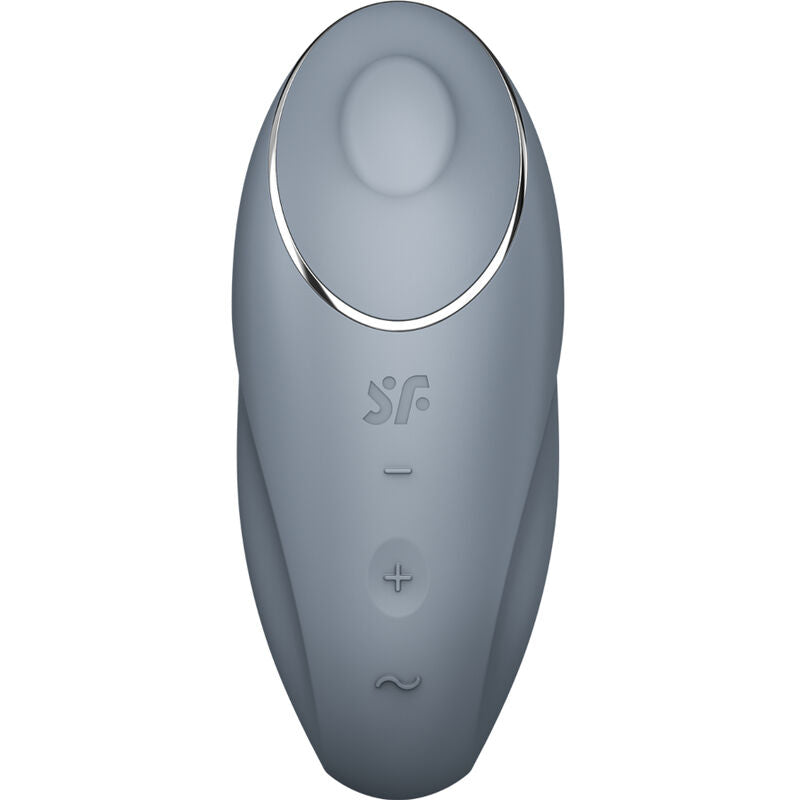 SATISFYER - TAP &amp; CLIMAX 1 VIBRATORE DA APPOGGIO GRIGIO