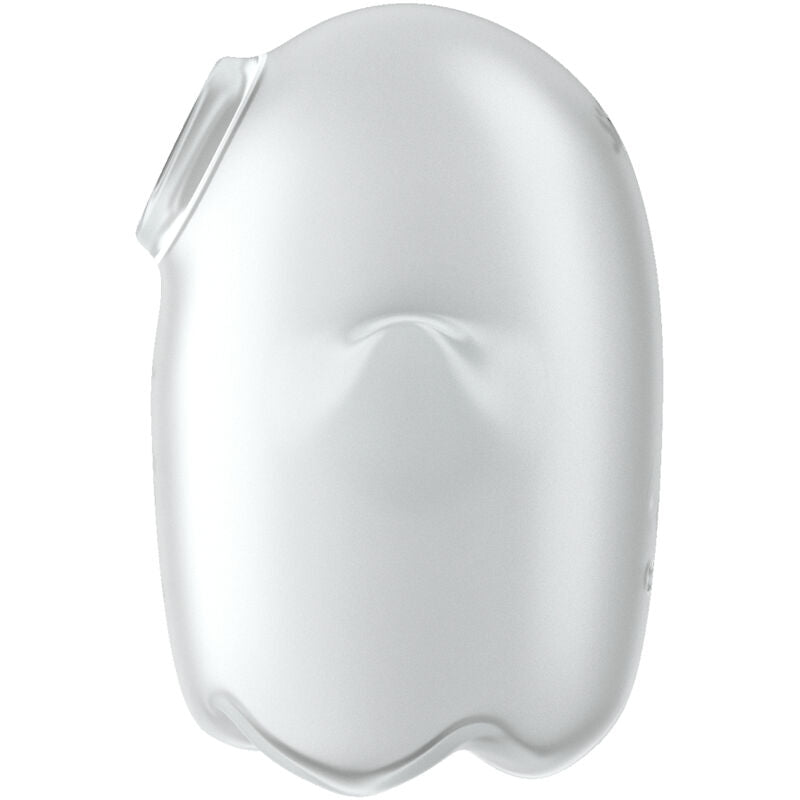 SATISFYER - GLOWING GHOST AIR PULSE &amp; VIBRATORE BIANCO