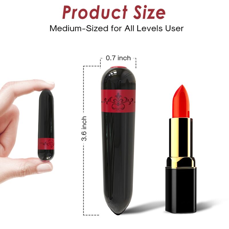 ARMONY - ROCKET VIBRATOR BULLET TELECOMANDO NERO
