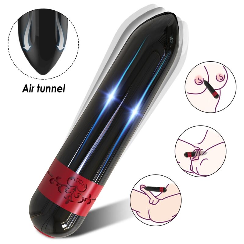 ARMONY - ROCKET VIBRATOR BULLET TELECOMANDO NERO