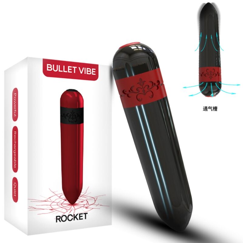 ARMONY - ROCKET VIBRATOR BULLET TELECOMANDO NERO
