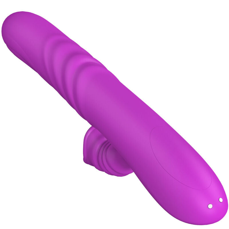 ARMONY - ANGELIA VIBRATORE MULTIFUNZIONE CON LINGUA STIMOLANTE EFFETTO CALORE VIOLA