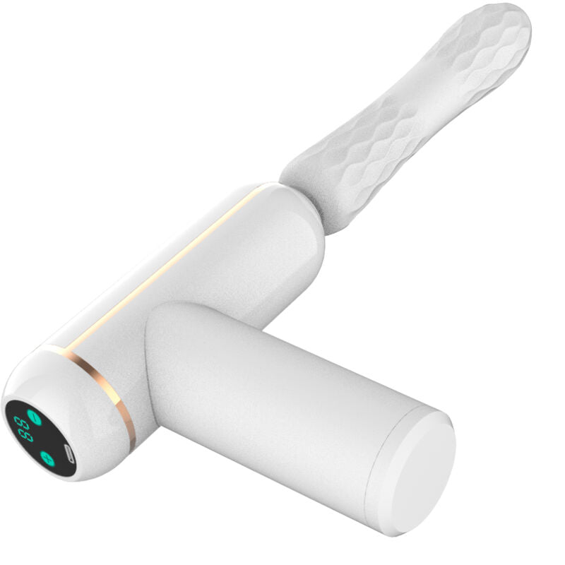 ARMONY - FKING MACHINE VIBRATORE REGOLABILE E AUTOMATICO BIANCO