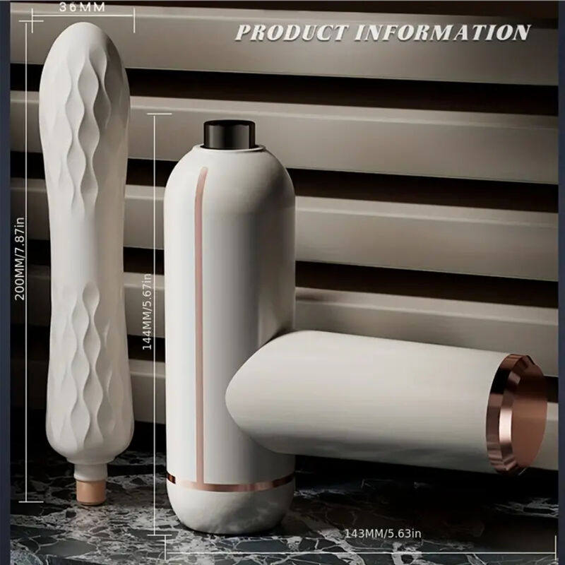 ARMONY - FKING MACHINE VIBRATORE REGOLABILE E AUTOMATICO BIANCO