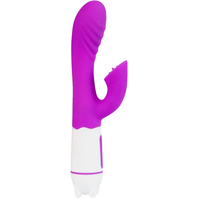 ARMONY - VIBRATORE E STIMOLATORE FELICE CON LINGUA RICARICABILE VIOLA