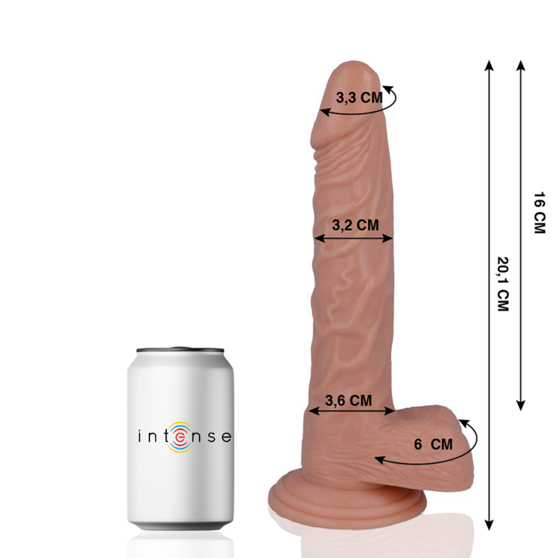 Dildo realistico 20,1 cm x 3,2 cm con palline – MR INTENSE