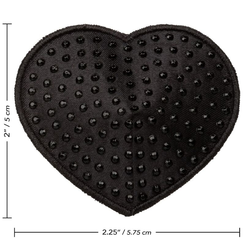 CALEXOTICS - PROTEZIONI PER CAPEZZOLI A FORMA DI CUORE RADIANCE