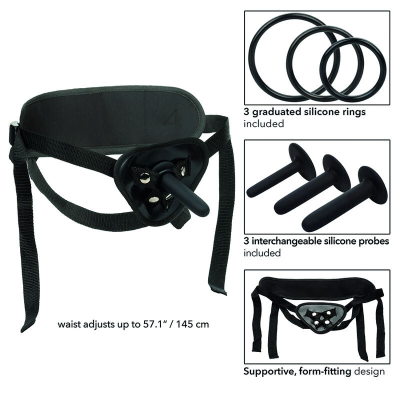 CALEXOTICS - KIT DI PEGGING IN SILICONE BOUNDLESS