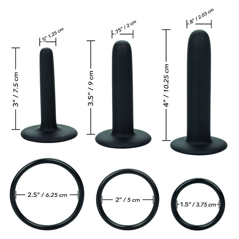 CALEXOTICS - KIT DI PEGGING IN SILICONE BOUNDLESS