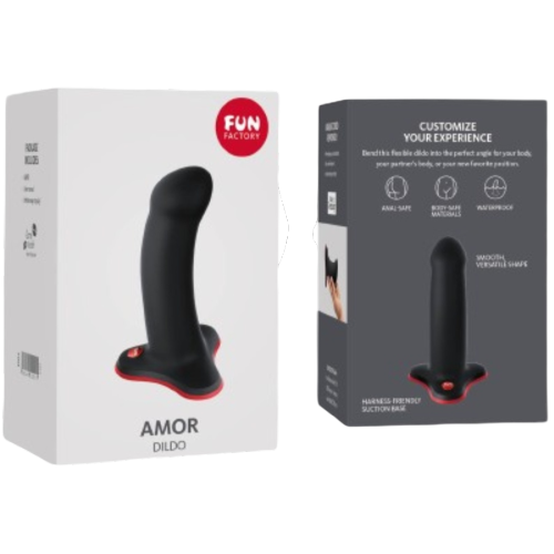 FUN FACTORY - AMOR DILDO PER PRINCIPIANTI NERO