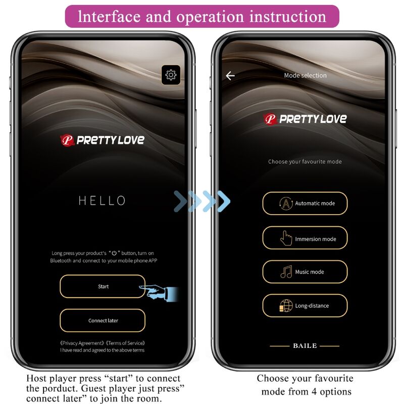 PRETTY LOVE - VIBRATORE GLOBALE DOPPIO PIACERE A REMOTE DI AGOSTO
