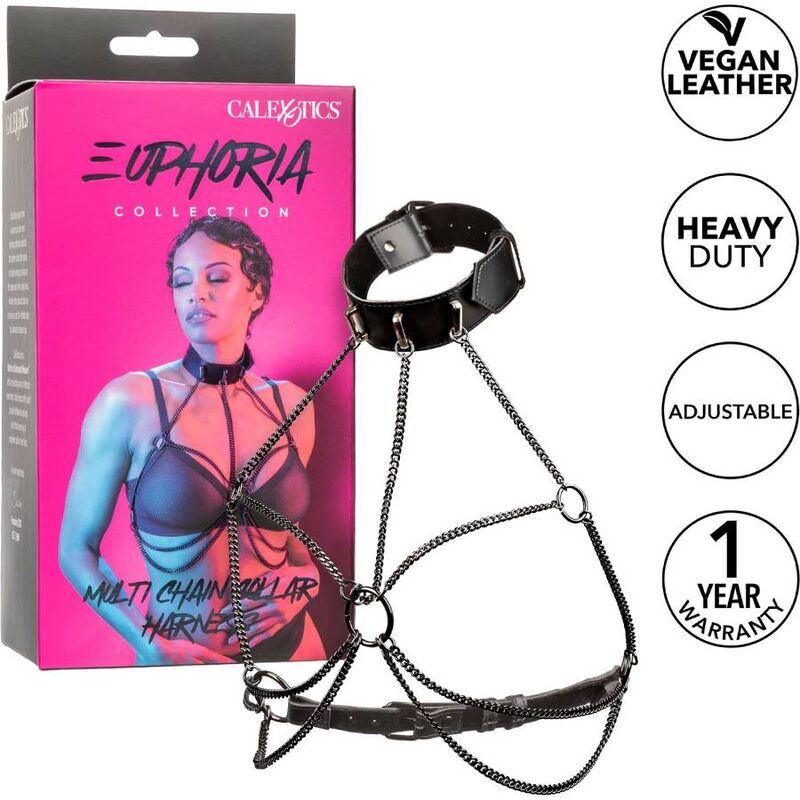 CALEXOTICS - EUPHORIA MULTI CATENA COLLARE IMBRACATURA