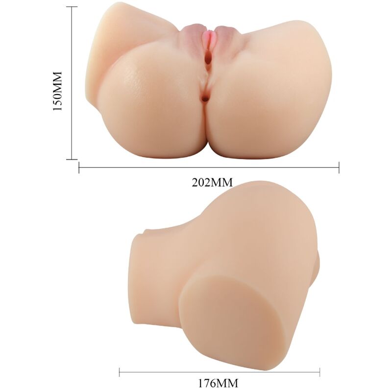 CRAZY BULL - VIBRATORE REALISTICO EMILIA PER VAGINA E ANO