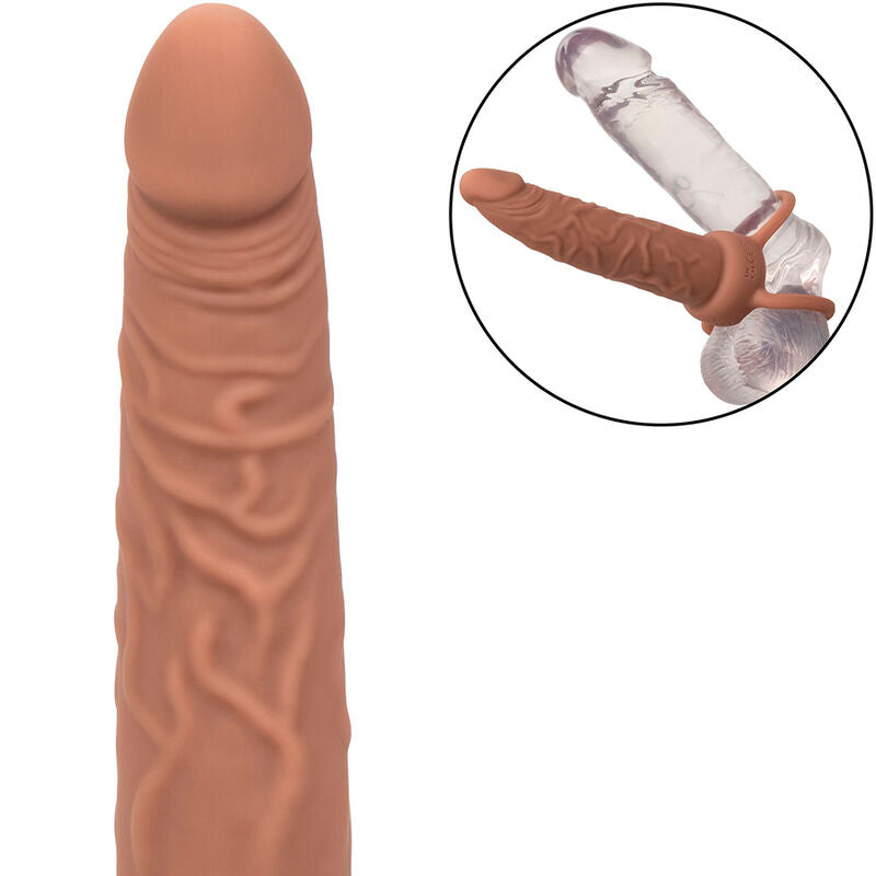 CALEXOTICS - PERFORMANCE MAXX RICARICABILE DUAL PENETRATOR BROWN SKIN