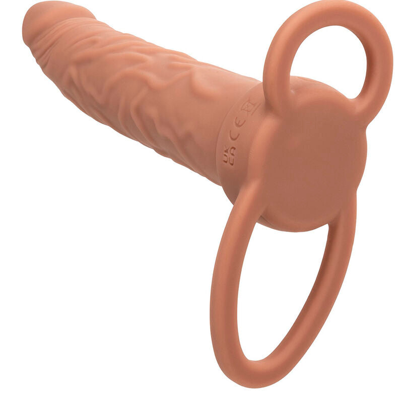CALEXOTICS - PERFORMANCE MAXX RICARICABILE DUAL PENETRATOR BROWN SKIN
