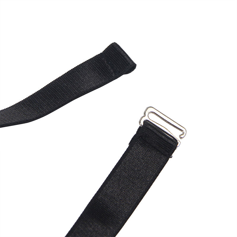 SUBLLIME - ABITO TRASPARENTE CON SCOLLO ALL'AMERICANO NERO L/XL