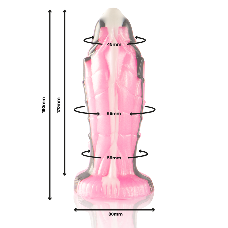 Dildo in silicone Triton – 19,0 cm × 6,5 cm – EPIC