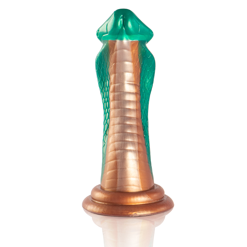 Dildo in silicone verde Cobra PYTHON 20,5 cm