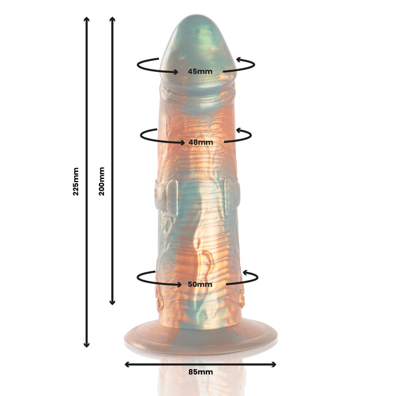 Dildo in silicone Talos – 22,5 cm × 5,0 cm – EPIC