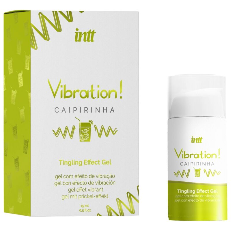 INTT - POTENTE STIMOLANTE INTIMO CAIPIRINHA GEL LIQUIDO VIBRATORE 15 ML