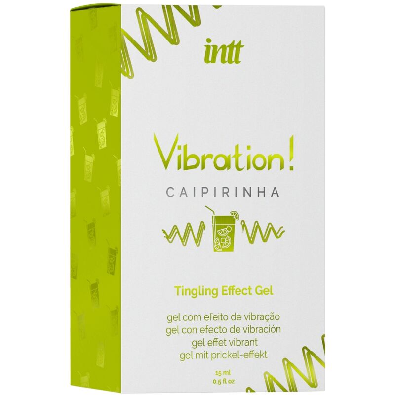 INTT - POTENTE STIMOLANTE INTIMO CAIPIRINHA GEL LIQUIDO VIBRATORE 15 ML