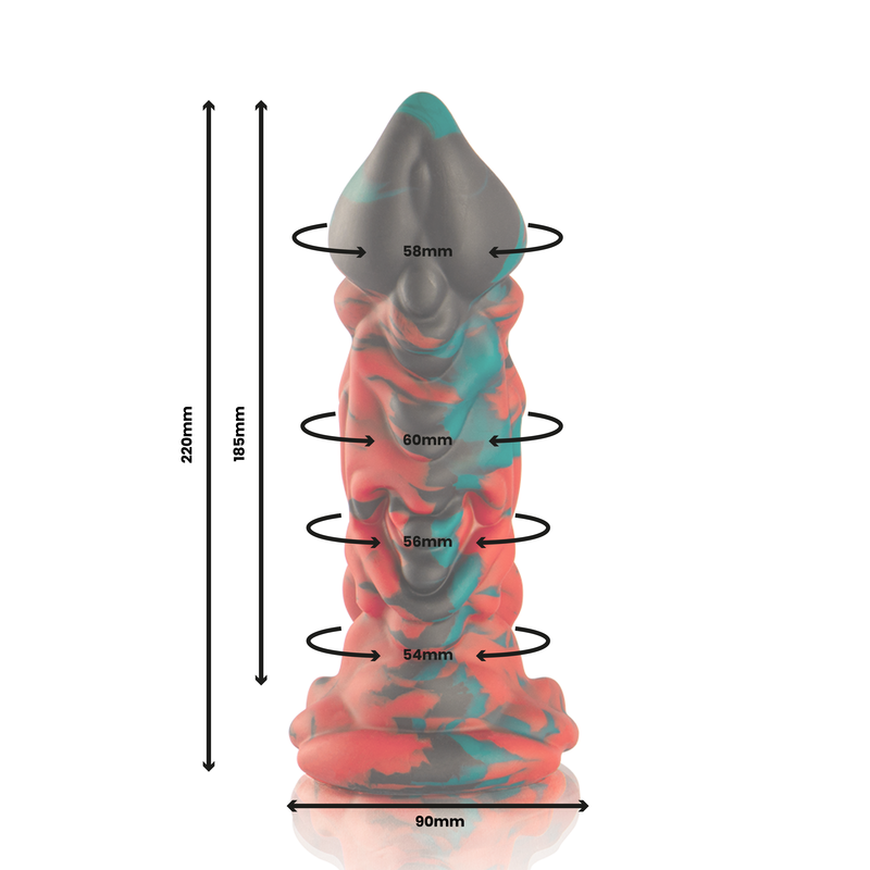 Phobos Dildo in silicone di piccole dimensioni 22 cm – EPIC