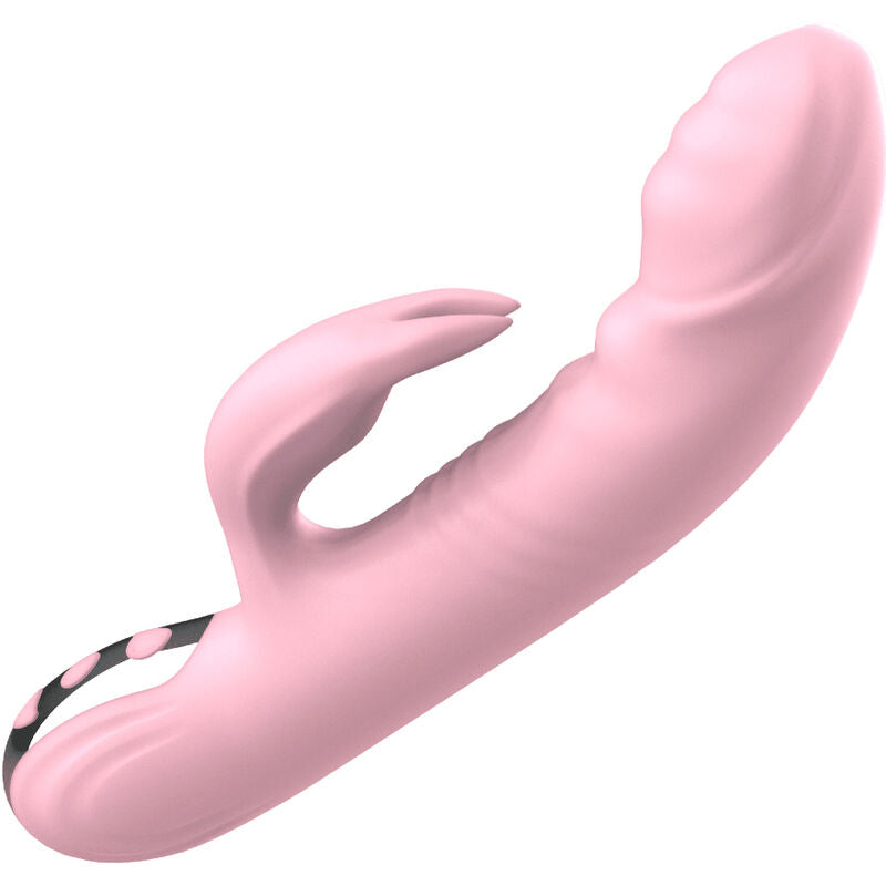 ARMONY - VIBRATORE RABBIT A DITA INTERA ROSA EFFETTO CALORE