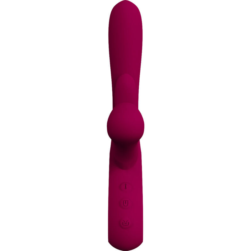 ARMONY - VIBRATORE A OSCILLAZIONE IMPACT E DOPPIO STIMOLATORE MODELLO 1 BORDEAUX