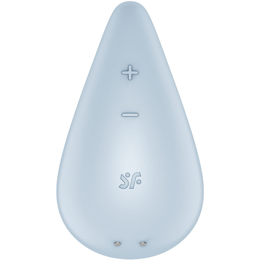 SATISFYER - VIBRATORE A GOCCIA DI RUGIADA LAY-ON BLU