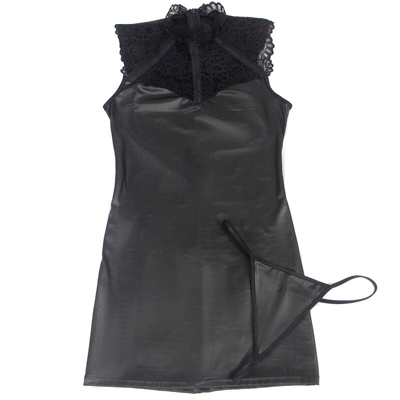 SUBBLIMA - ABITO IN PELLE SEXY L/XL