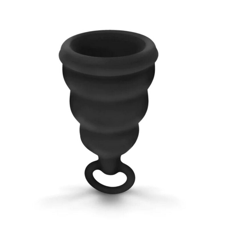 Coppetta mestruale GCup con valvola di ritegno | Taglia S · 20 ml | Nero | G-Vibe