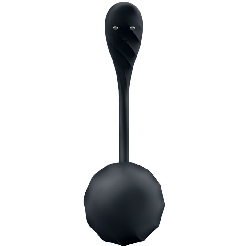 SATISFYER - STIMOLATORE DEL PUNTO G A PETALI COSTINATI CON TELECOMANDO NERO APP GRATUITA
