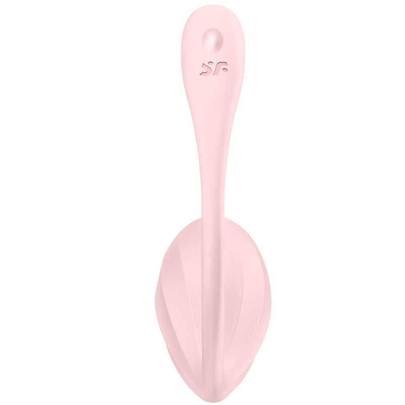 SATISFYER - STIMOLATORE TELECOMANDATO PER IL PUNTO G A FORMA DI PETALO A COSTINE ROSA CON APP GRATUITA