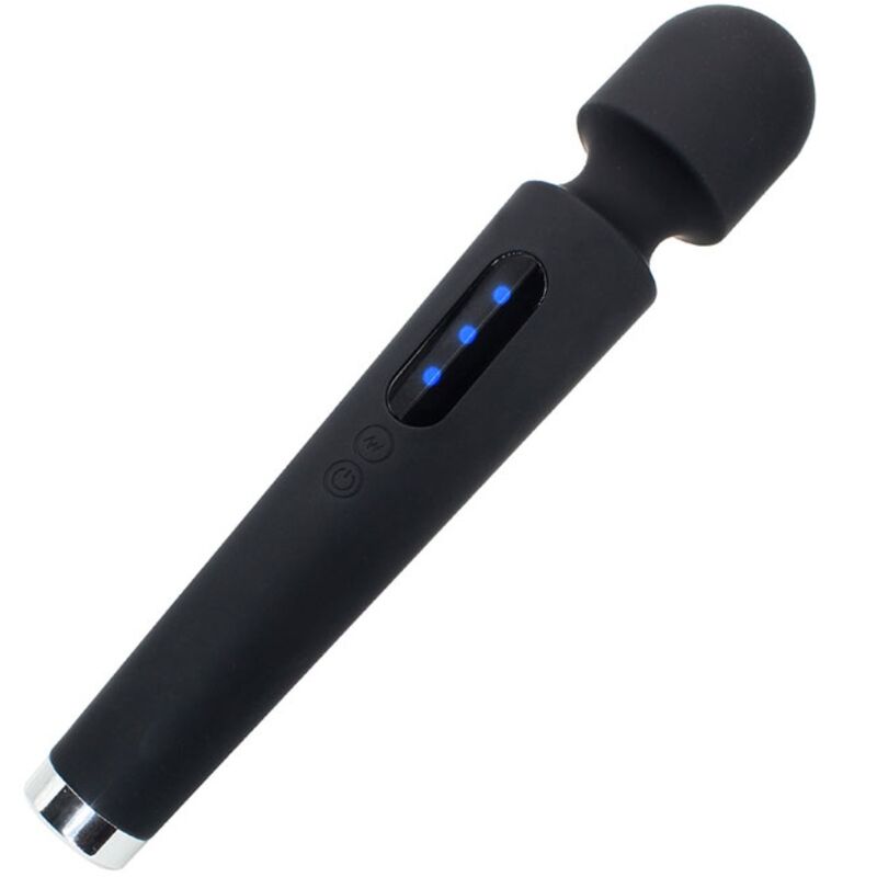 Massaggiatore a bacchetta in silicone impermeabile X Power Large - Nero - ARMONY