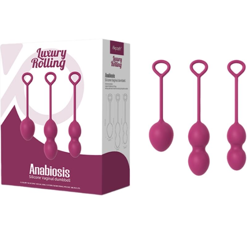 ARMONY - MANUBRIO VAGINALE ANABIOSIS 3 LIVELLI BORDEAUX
