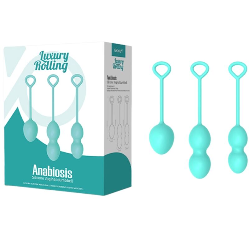 ARMONY - MANUBRIO VAGINALE ANABIOSIS 3 LIVELLI VERDE
