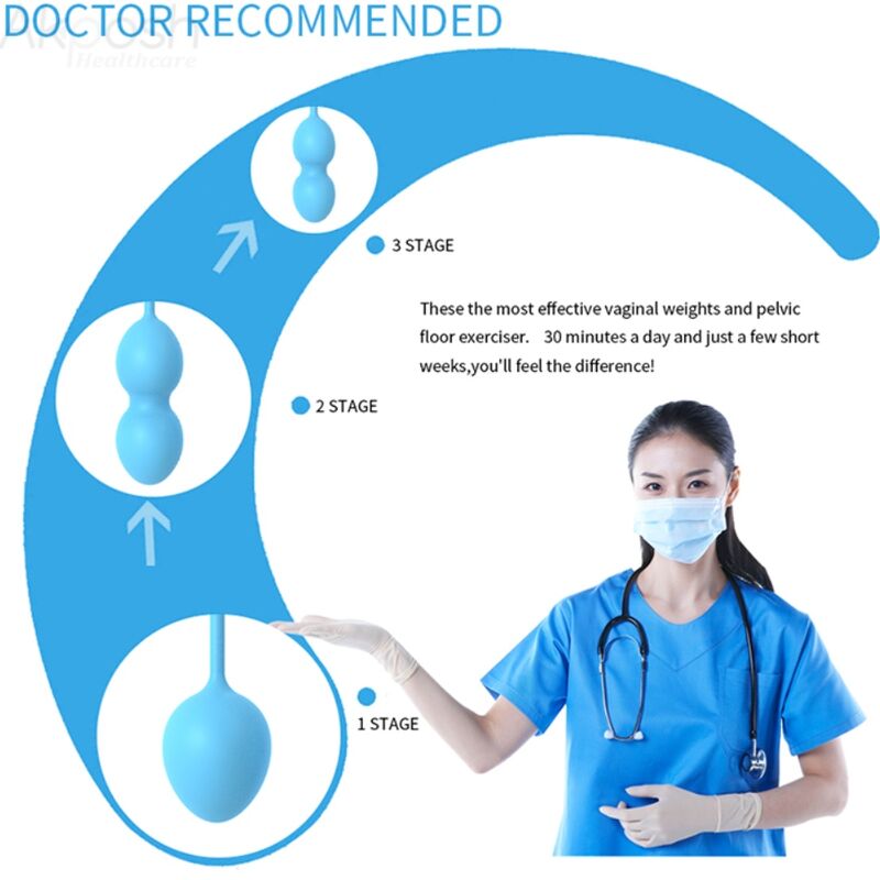 ARMONY - MANUBRIO VAGINALE ANABIOSIS 3 LIVELLI BLU