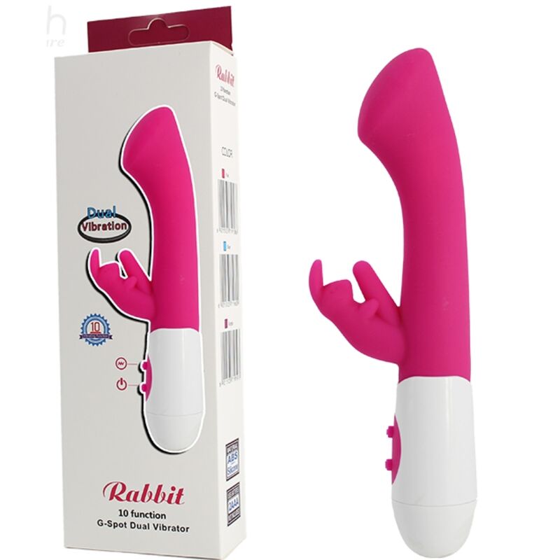 ARMONY - VIBRATORE E STIMOLATORE CONIGLIO PUNTO G 10 VELOCITÀ ROSA