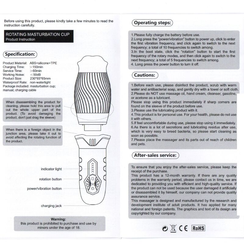 ARMONY - BELUCCI MASTURBATORE ORALE VIBRATORE BIANCO
