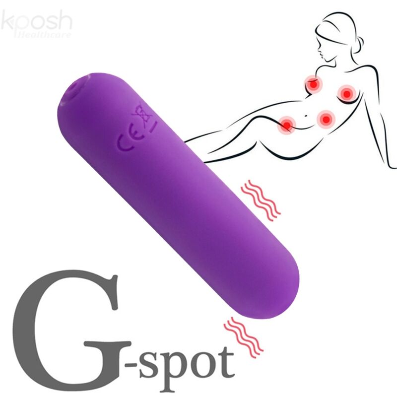 ARMONY - SPLASH JOLINE VIBRATORE BULLET SILICONE TELECOMANDO 10 VIBRAZIONI 6,5 X 1,5 CM VIOLA