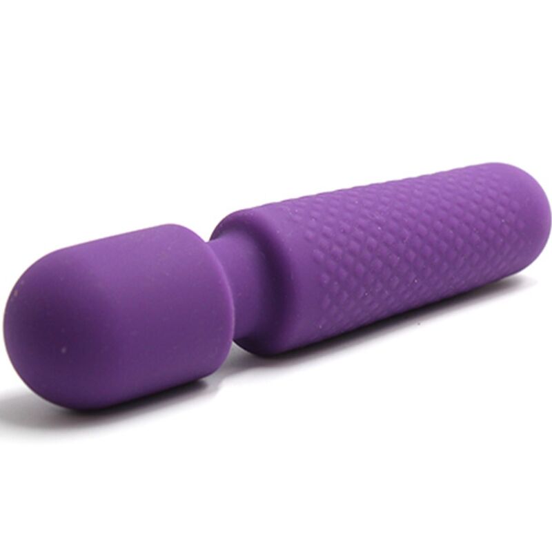 Il tuo mini massaggiatore Magic Wand Dots – Ricaricabile – 10 modalità – Viola – Armony