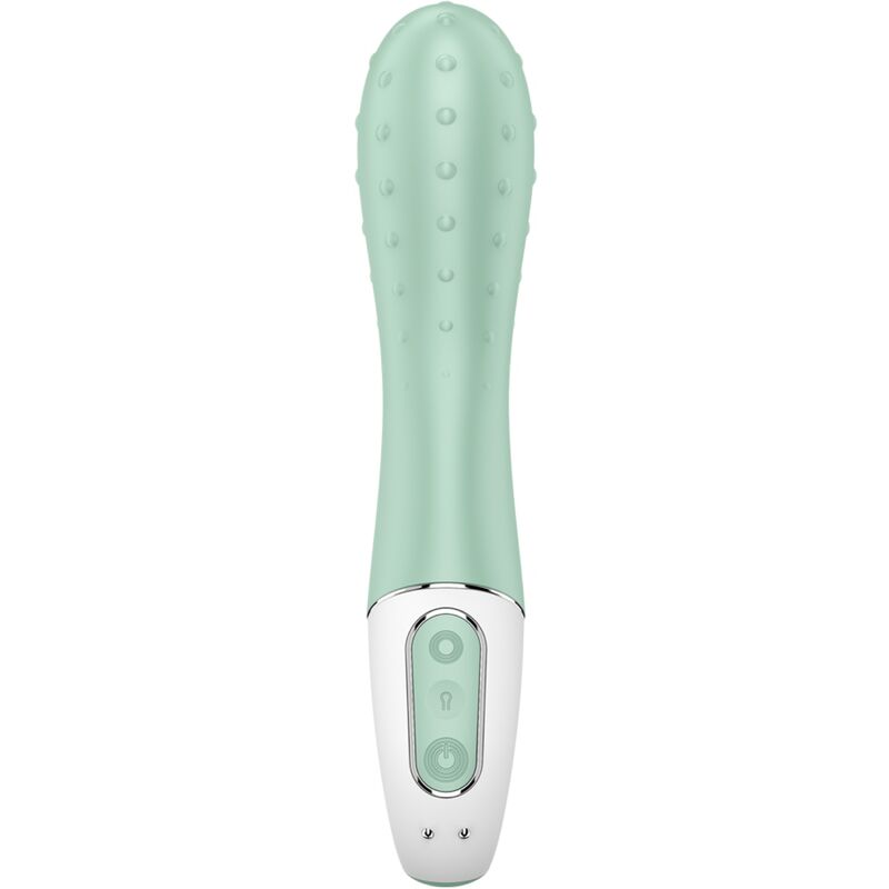 SATISFYER - VIBRATORE A POMPA D'ARIA GONFIABILE 3 PUNTI G MENTA
