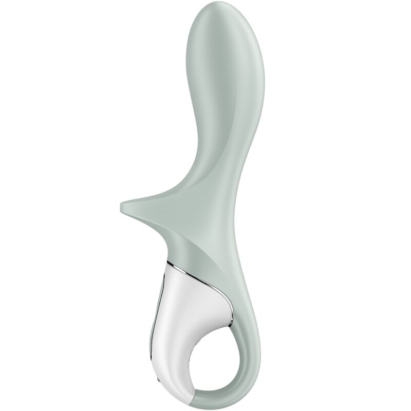 SATISFYER - AIR PUMP BOOTY 3 VIBRATORE ANALE GONFIABILE GRIGIO-VERDE