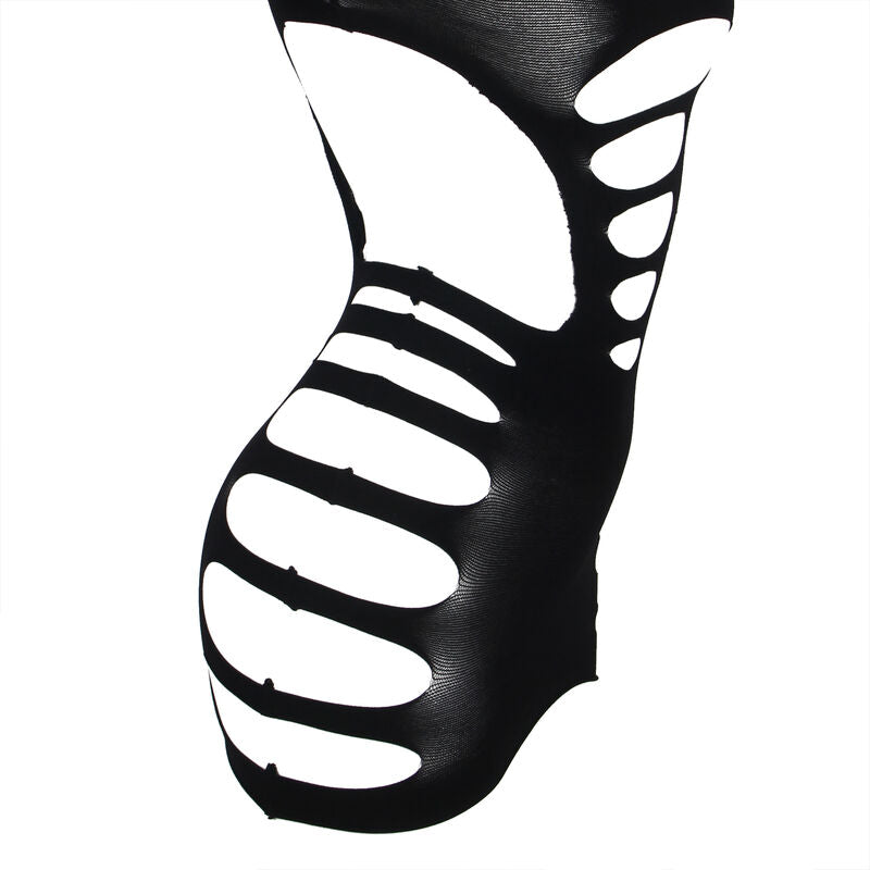 SUBBLIME - 952266 ABITO A RETE ELASTICA A MANICHE LUNGHE NERO TAGLIA UNICA
