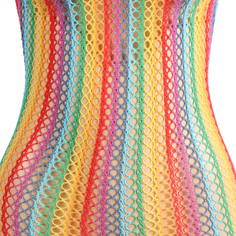SUBBLIME - 952341 ABITO A RETE ARCOBALENO TAGLIA UNICA